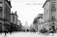 postkaart van Brussel Rue de la Régence