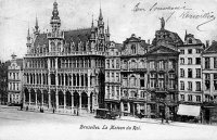 postkaart van Brussel La Maison du Roi