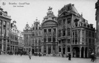 postkaart van Brussel Grand'Place - Côté Sud-Ouest