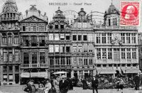 postkaart van Brussel Grand' Place