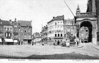 carte postale ancienne de Schaerbeek Place Colignon