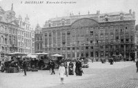 postkaart van Brussel Maison des Corporations