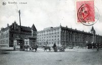 postkaart van Brussel L'Entrepôt