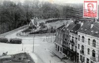 carte postale ancienne de Laeken Pavillon et jardin colonial