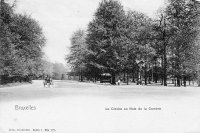 carte postale de Bruxelles La Cloche au Bois de la Cambre