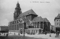 postkaart van Brussel Eglise de la Chapelle