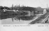 postkaart van Brussel Le Nouveau Pont sur le Canal