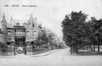 postkaart van Ukkel Avenue Longchamp (actuelle av W. Churchill)