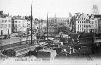 postkaart van Brussel Le Canal de Villebroeck