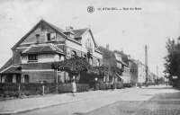 carte postale ancienne de Woluwe-St-Pierre Stockel - Rue au Bois