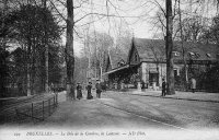 carte postale de Bruxelles Le Bois de la Cambre - La Laiterie
