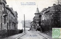 carte postale ancienne de Watermael-Boitsfort Watermael - Avenue Vanbeecelaer