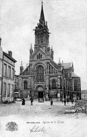postkaart van Sint-Gillis Eglise de St Gilles