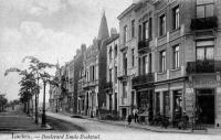 carte postale ancienne de Laeken Boulevard Emile Bockstael