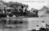 carte postale ancienne de Laeken Le square clÃ©mentine