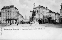 postkaart van Sint-Gillis L'ancienne barrière de Saint Gilles
