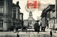 postkaart van Brussel Rue de la régence