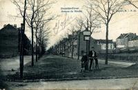 carte postale ancienne de Forest Avenue du moulin