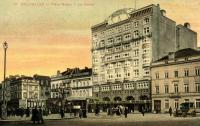postkaart van Brussel Place Rogier - Le palace Hôtel