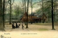 carte postale de Bruxelles La laiterie au bois de la Cambre