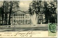 postkaart van Brussel Le Palais de la Nation