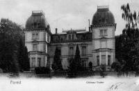 carte postale ancienne de Forest Château Duden