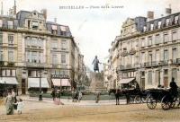 postkaart van Brussel Place de la Liberté