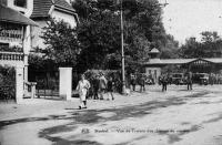 carte postale ancienne de Woluwe-St-Pierre Vue de l'entrÃ©e des champs de course