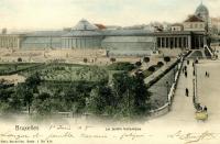 postkaart van Brussel Le Jardin Botanique