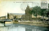 postkaart van Brussel Caserne du petit château