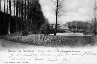 carte postale ancienne de Woluwe-St-Pierre Avenue de Tervueren  Propriété Parmentier