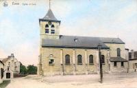 carte postale de Evere L'église Saint-Vincent