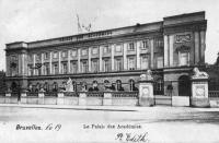 postkaart van Brussel Le Palais des Académies
