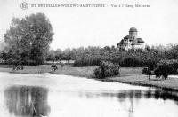 carte postale ancienne de Woluwe-St-Pierre Vue à l'étang Melaerts