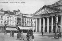 carte postale de Bruxelles Théatre Royal de la Monnaie
