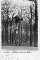 carte postale de Bruxelles La Cloche au Bois de la Cambre