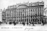 carte postale de Bruxelles La Maison des Ducs