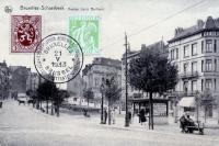 carte postale ancienne de Schaerbeek Avenue Louis Bertrand