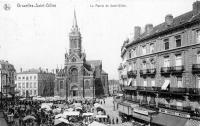 postkaart van Sint-Gillis Le Parvis de Saint-Gilles