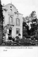 carte postale ancienne de Uccle Château Bellemont - propriété de Mr. Lavigne
