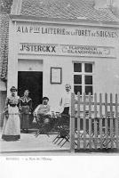 carte postale ancienne de Watermael-Boitsfort 9 Rue de l'Etang - A la petite laiterie de la fôret de Soignes (actuel Chemin des Silex)