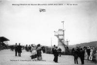 carte postale ancienne de Woluwe-St-Pierre Meeting d'aviation de Stockel - Juillet - Août 1910