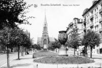 carte postale ancienne de Schaerbeek Avenue Louis Bertrand