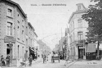 carte postale ancienne de Uccle Chaussée d'Alsemberg (Globe)