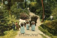 postkaart van Watermaal-Bosvoorde Forêt de Soignes - Marchandes des 4 saisons du coin du Balai