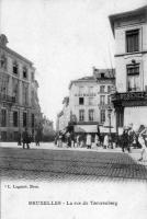carte postale de Bruxelles La rue de Treurenberg