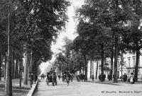 carte postale de Bruxelles Boulevard du Régent carte postale de Bruxelles Boulevard du Régent