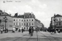 carte postale de Bruxelles Porte Louise