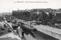 carte postale de Bruxelles Canal de Charleroi et Boulevard de l'Entrepôt (petit château) carte postale de Bruxelles Canal de Charleroi et Boulevard de l'Entrepôt (petit château)