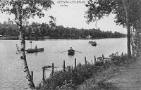 carte postale ancienne de Genval Le Lac
